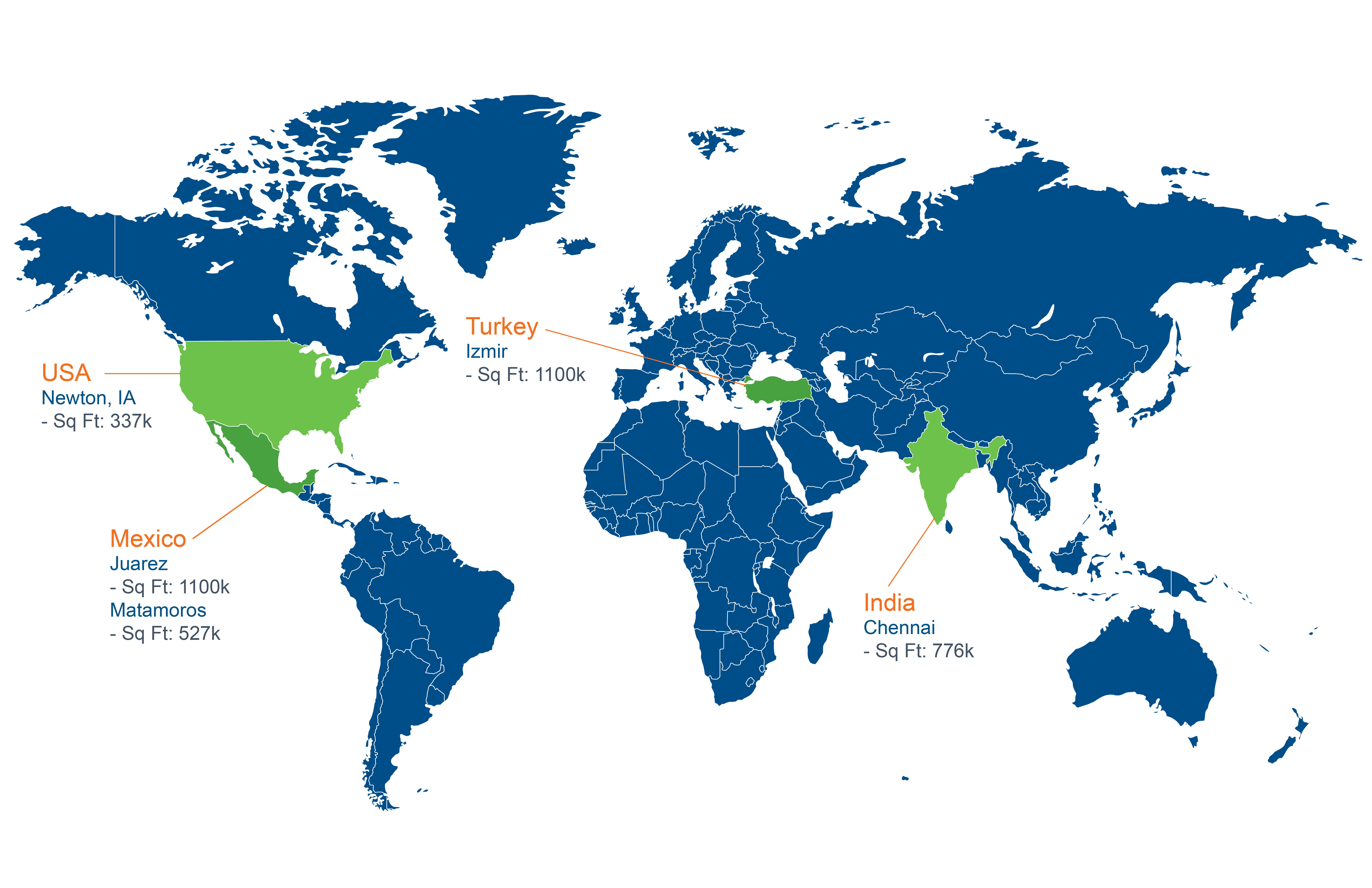 Detailed World Map of TPI Wind Stats